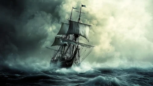 Ship in a Storm