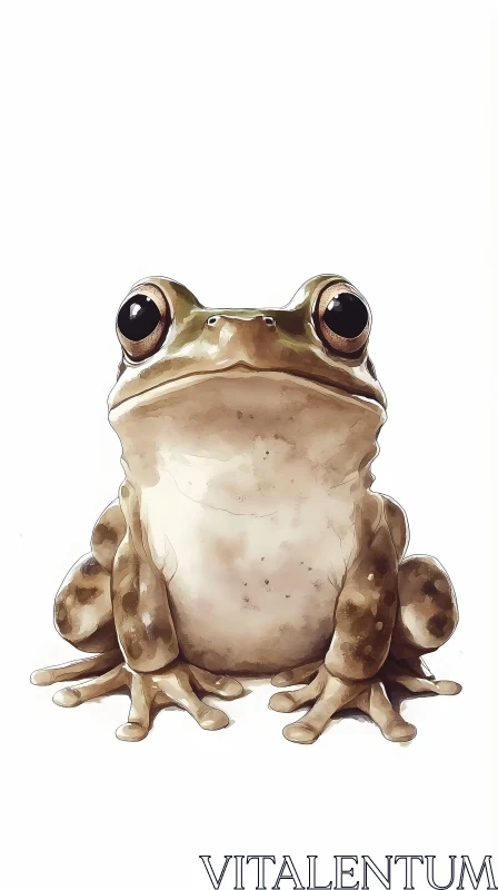 Amphibious Elegance in Portrait