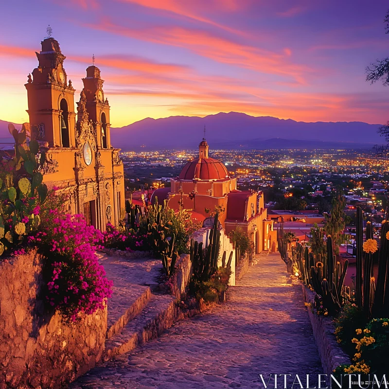 San Miguel de Allende at Dusk