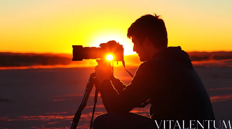 Sunset Silhouette: A Photographer's Vision