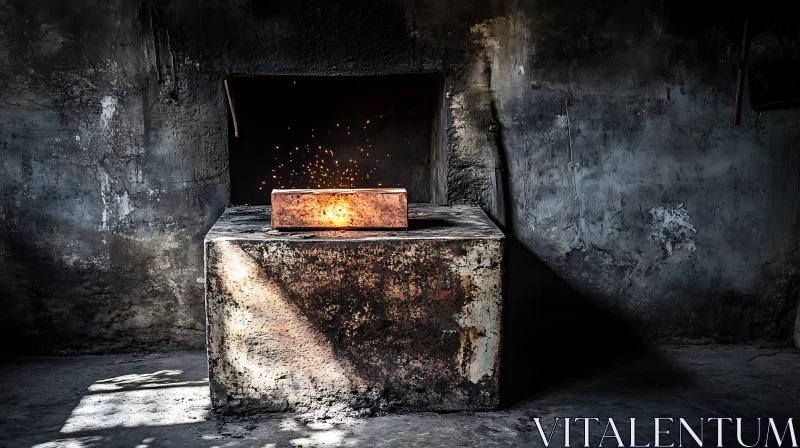 Furnace's Heart: A Study in Light and Texture
