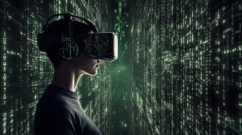 Virtual Reality Immersion in Digital Data Stream