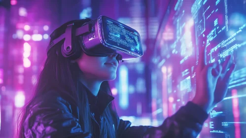 Virtual Reality Interface Interaction
