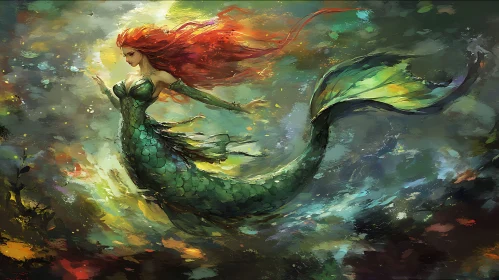 Mystical Mermaid Art