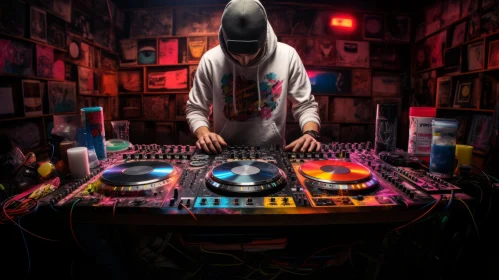 DJ Mixing to the Rhythm of Colors: A Tableau of Urban Culture