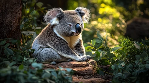 Koala in Natural Habitat