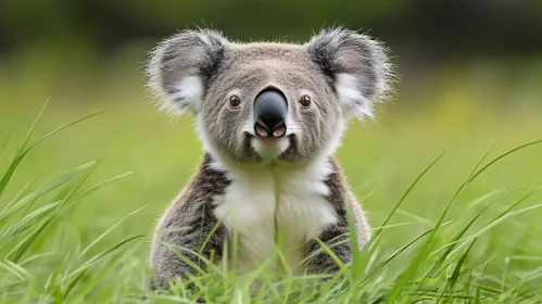 Koala Amongst Greenery