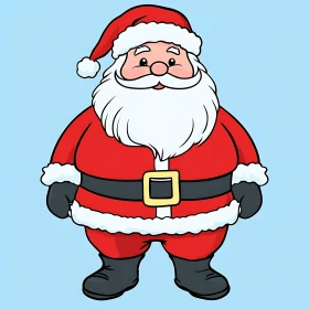 Holiday Santa Claus Artwork