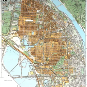 Comprehensive City Grid Map