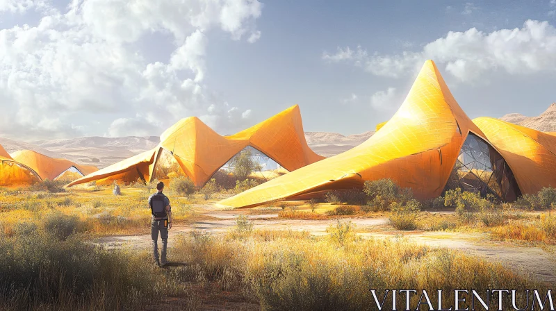 Innovative Desert Structures Merging with Nature