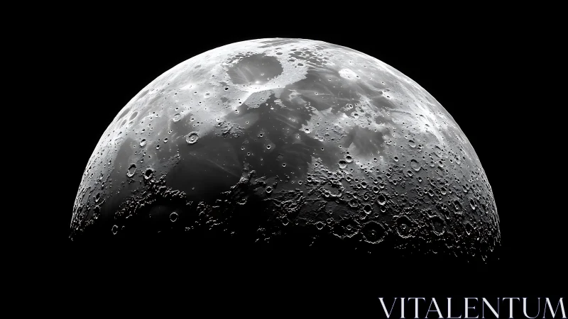 Luminous crater cities emerge along the moon’s silent rim