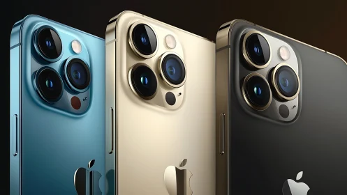 iPhone 12 Pro Models in Stunning Color Finishes.