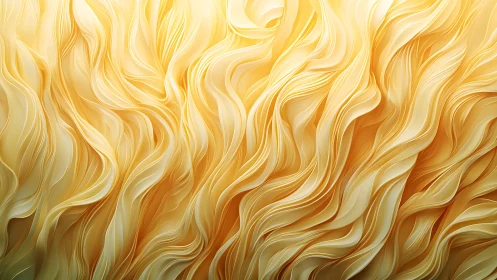 Layered golden fluid vectors forming luminous wave topology.