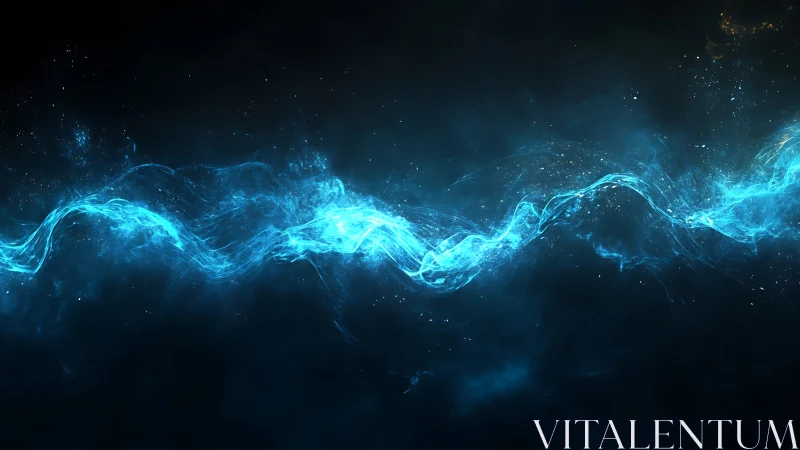 Luminescent Plasma Waveform on Deep Cosmic Groundplane.