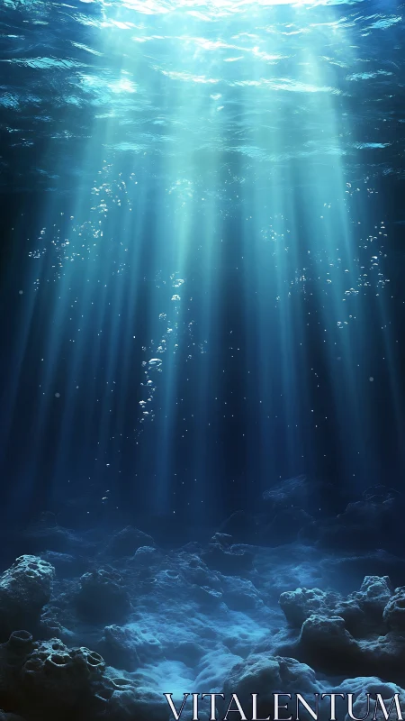 Sunken shallows drink down ladders of wandering light