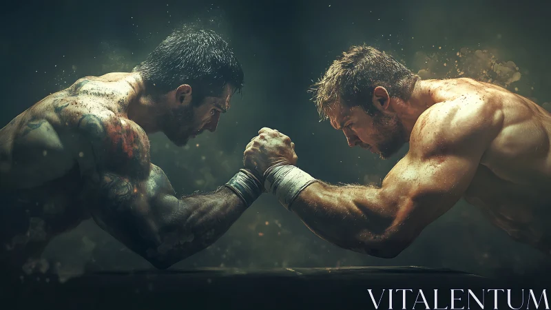 Two Fighters Ready for Battle.