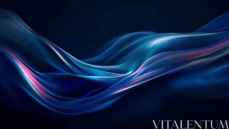 Velvet neon currents drifting through midnight glass seas.