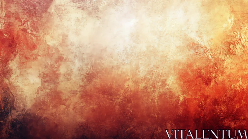 Textured digital gradient shows warm red to light tones