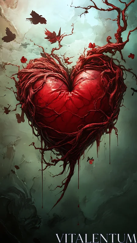 A Beating Heart Emerges from Nature's Depths