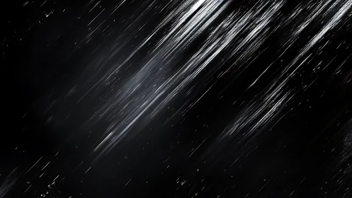 Streaks of starlight rushing through a quiet cosmic night.