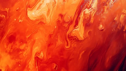 Molten Reverie: Where Fire Breathes in Liquid Waves.