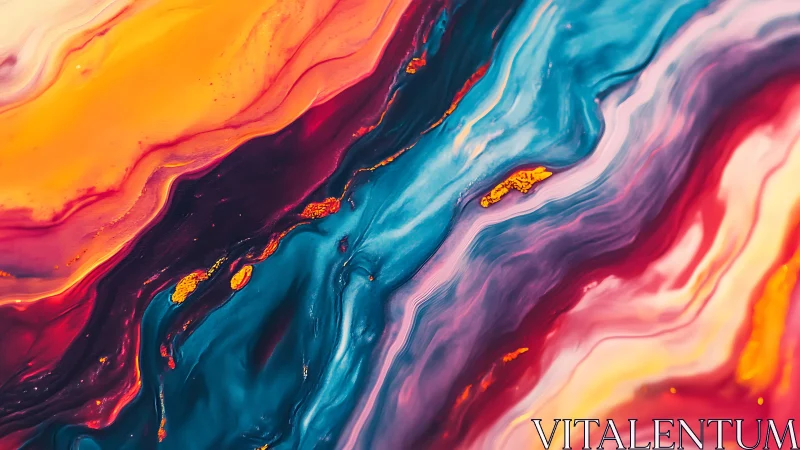 Molten nebula rivers collide in candy-bright turbulence.