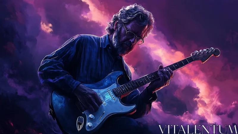 Soulful guitarist finds quiet magic under glowing skies