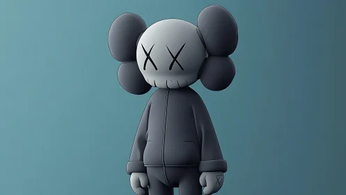 Stoic bubble-headed figure quietly auditions for melancholy