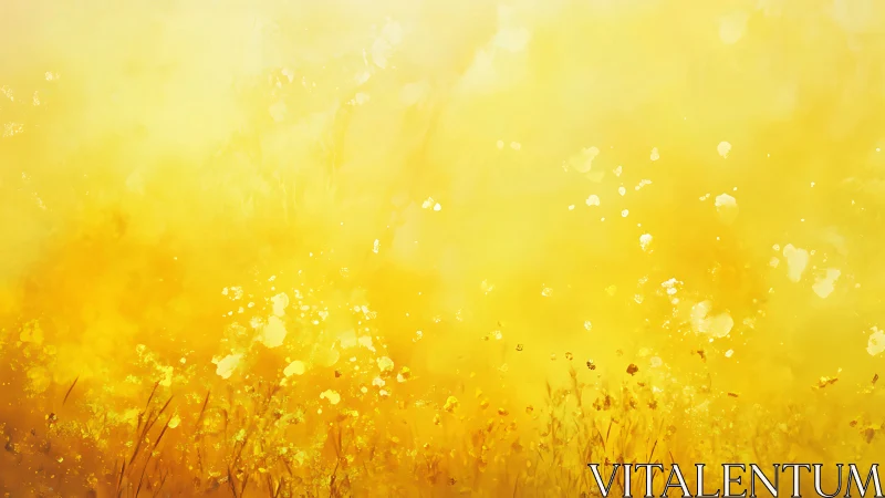 Golden meadow daydream with sunlight-dusted petals.