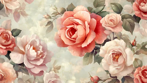 Layered Rose Study: Chromatic Botanical Composition Analysis.