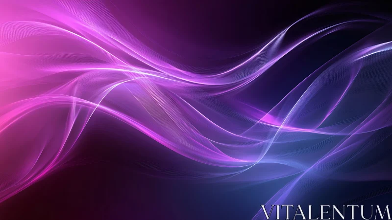 Neon silk rivers gliding across a midnight cosmos.