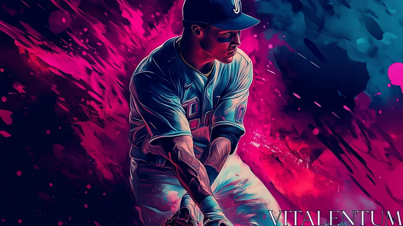 Electric diamond slugger carved from neon velocity. Period.