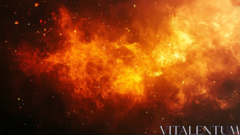 Turbulent Pyroclastic Combustion Matrix: Fluid Dynamics of Intense Thermal Energy.