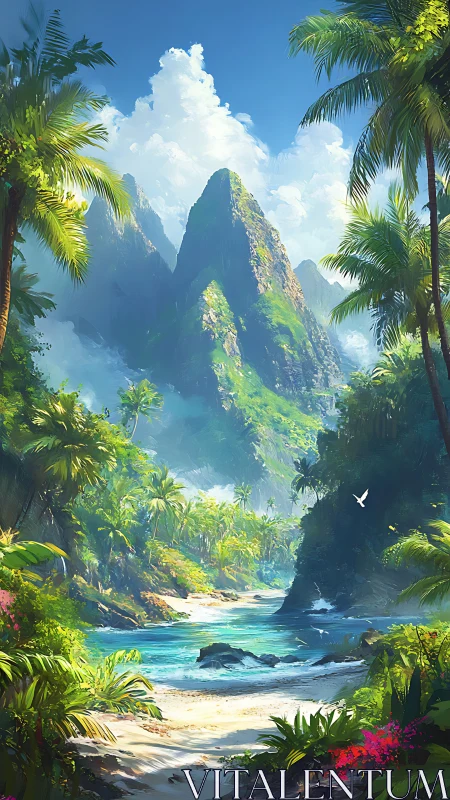 Emerald Valley's Hidden Sanctuary Unveiled Behind Towering Spires.