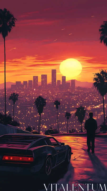 Sunset city cruise and quiet rooftop moment of reflection.