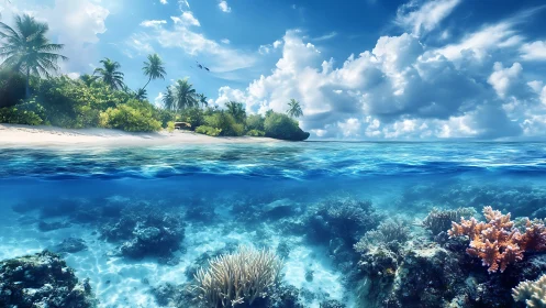 Tropical Paradise Where Ocean Choreography Meets Sandy Shores.