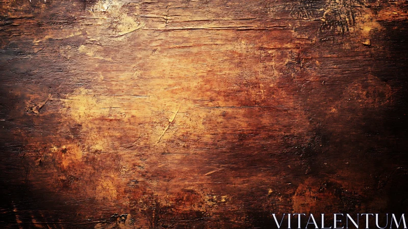 Weathered wooden backdrop glowing with rustic warmth.