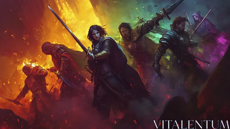 Blades Against the Emberstorm: Chromatic Vanguard Stand.