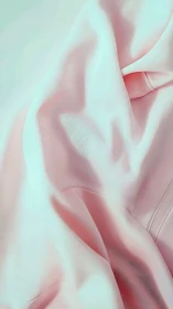 Soft pastel draped textile folds with subtle sheen highlights