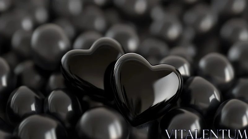 Obsidian Hearts Converge in Spherical Darkness