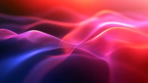 Spectral gradient wavefields with luminous harmonic contours.