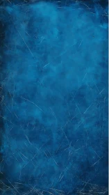 Deep cobalt scratched texture with mottled grunge patina.