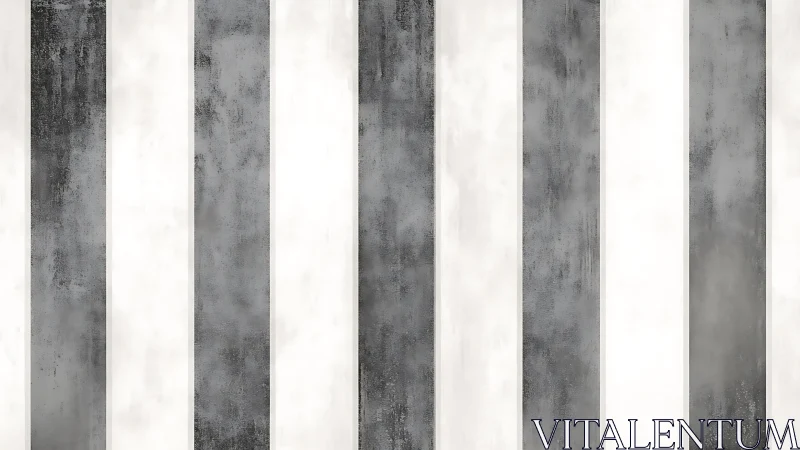 Vertical concrete stripes with alternating light and dark bands