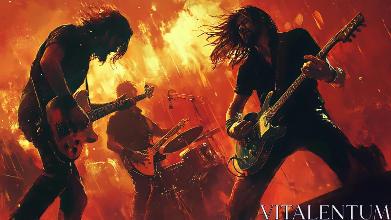 Two Musicians Shred Through Inferno in Electrifying Collaboration