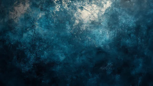Moody teal abstract texture suggests deep oceanic atmosphere