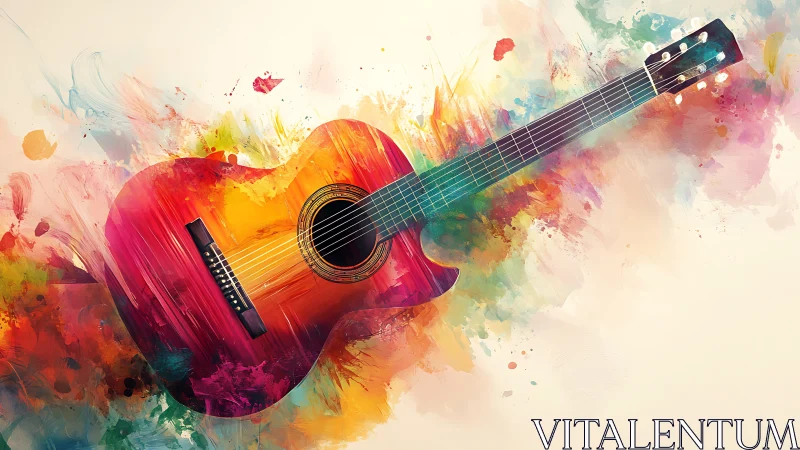 Color-drunk guitar skates through a splashstorm of painted sound