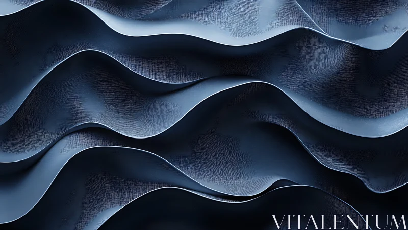 Parametric metallic wavefronts with microtextured reflections.