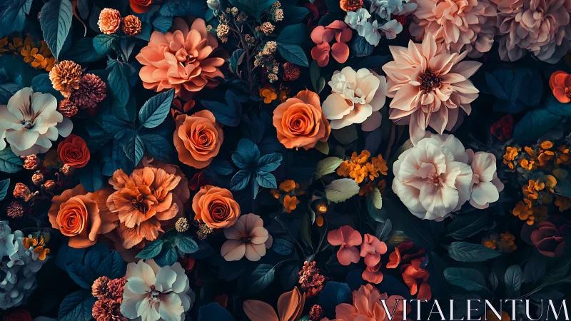 Garden Dreams in Jewel Tones.