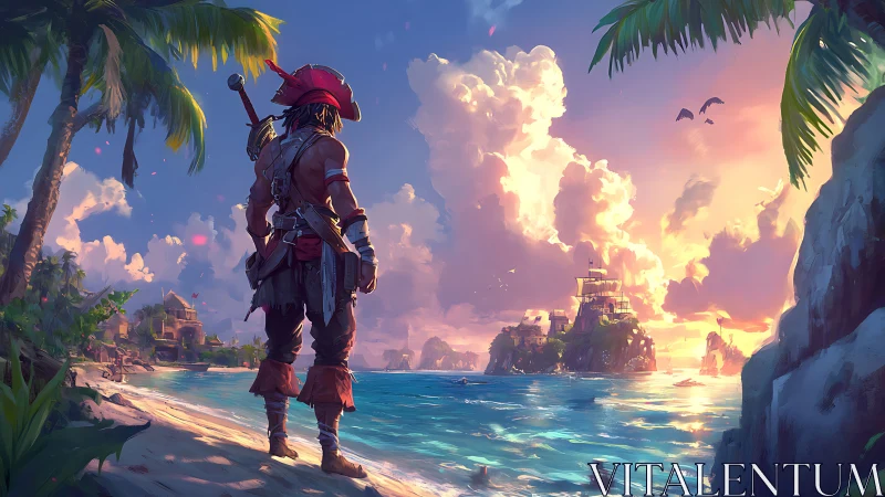Pirate's Paradise: Adventure Awaits at Sunrise.