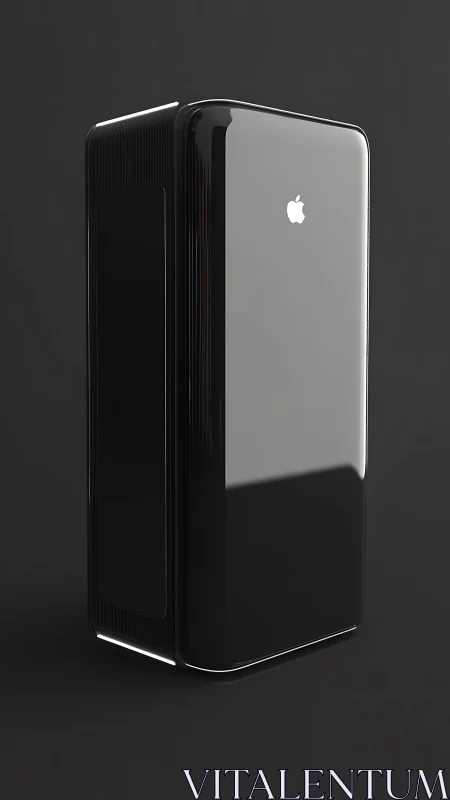 Mac Pro Tower - Black Aluminum Design.
